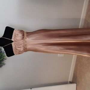 BAHARI Golden Empress Evening Gown